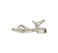 NeroGiardini Leder Sandalen, beige, 36 Beige/ Gold