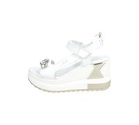 Nero Giardini Sandalen Leder/Textil Weiß Kombi - 39