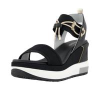 Nero Giardini Sandaletten für Damen aus Italien, Spanien und Portugal für Damen, schwarz, Größe 36 EU