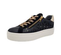 Nero Giardini Schnürschuhe für Damen aus Italien, Spanien und Portugal für Damen, schwarz, Größe 36 EU