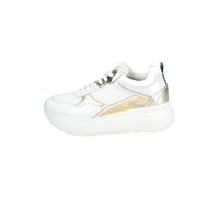 Nero Giardini Sneaker Leder/Textil Weiß/Gold - 37