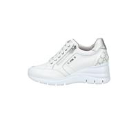 Sneaker NERO GIARDINI "Nero Giardini Sneaker Leder", Damen, Gr. 39, weiß, Leder, Schuhe Sneaker (97639107-39) weiß