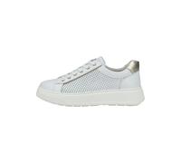 Sneaker NERO GIARDINI "Nero Giardini Sneaker Leder", Damen, Gr. 40, weiß, Leder, Schuhe Sneaker (24566052-40) weiß