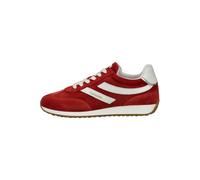 Sneaker NERO GIARDINI "Nero Giardini Sneaker Veloursleder", Damen, Gr. 36, rubinrot, Veloursleder, Schuhe Sneaker (39990033-36) rubinrot