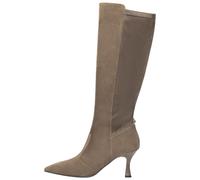 High-Heel-Stiefel NERO GIARDINI "Nero Giardini Stiefel Leder/Synthetik", Damen, Gr. 39, braun, Leder, Synthetik, casual, Schuhe (17929467-39) braun