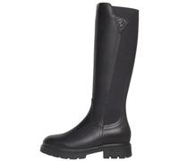 Nero Giardini I514765D Damenstiefel Aus Leder Und Gewebe - Schwarz 37 EU