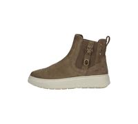 Stiefelette NERO GIARDINI "Nero Giardini Stiefelette Leder/Textil", Damen, Gr. 39, braun, Leder, Textil, Schuhe Stiefelette (47317016-39) braun