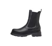 Stiefelette NERO GIARDINI "Nero Giardini Stiefelette Leder/Textil", Damen, Gr. 39, schwarz, Leder, Textil, Schuhe Stiefelette (84177364-39) schwarz