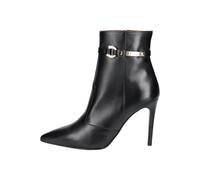 High-Heel-Stiefelette NERO GIARDINI "Nero Giardini Stiefelette Nappaleder", Damen, Gr. 39, schwarz, Nappaleder, casual, Schuhe (81293321-39) schwarz