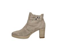 Stiefelette NERO GIARDINI "Nero Giardini Stiefelette Veloursleder", Damen, Gr. 37, beige, Veloursleder, Schuhe Stiefelette (84374909-37) beige