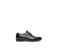 NeroGiardini E601051UE Diana Schwarz Elegante Schuhe für Herren aus abrasiviertem Leder mit Schnürsenkeln, Schwarz , 44 EU