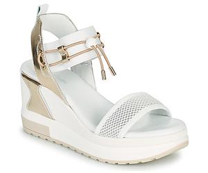 NeroGiardini Keilabsatzsandalen E219045D-707 in Weiss 41