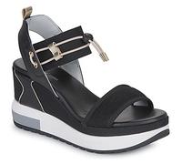 NeroGiardini Keilabsatzsandalen E307753D-100 in Schwarz 40