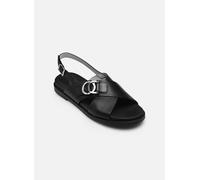 Riemchensandale NERO GIARDINI "Nero Giardini Sandalen Leder", Damen, Gr. 37, schwarz, Leder, Schuhe Riemchensandale (73388443-37) schwarz