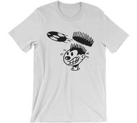 Nervous Records T-Shirt - Black Moon 90's York Hip Hop & House Music Label XL