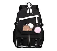 Nesthome Bubu and Dudu I Love You Funny Gift Unisex Junge Mädchen Tagesrucksäcke Sehr Geeignet für Die Schule die Reisen Damen Freizeitrucksack Teenager Schule Bag