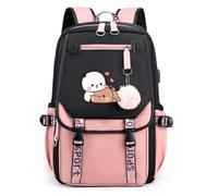 Nesthome Bubu and Dudu I Love You Funny Gift Unisex Junge Mädchen Tagesrucksäcke Sehr Geeignet für Die Schule die Reisen Damen Freizeitrucksack Teenager Schule Bag