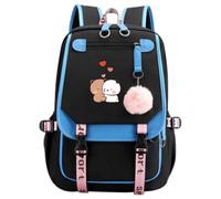 Nesthome Bubu and Dudu Love Funny Gift Unisex Junge Mädchen Tagesrucksäcke Sehr Geeignet für Die Schule die Reisen Damen Freizeitrucksack Teenager Schule Bag