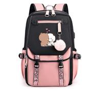 Nesthome Bubu and Dudu Love Funny Gift Unisex Junge Mädchen Tagesrucksäcke Sehr Geeignet für Die Schule die Reisen Damen Freizeitrucksack Teenager Schule Bag
