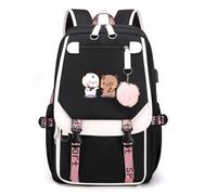 Nesthome Bubu and Dudu Pärchen Geschenke Unisex Junge Mädchen Tagesrucksäcke Sehr Geeignet für Die Schule die Reisen Damen Freizeitrucksack Teenager Schule Bag