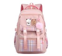 Nesthome Damen Mädchen Bubu and Dudu Schultasche Campus Backpack Nylon Wasserdicht Daypacks Damen Freizeitrucksack Teenager Rucksäcke Modisch Schule Bag