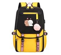 Nesthome Kawaii Bubu and Dudu Love Funny Gift Unisex Junge Mädchen Tagesrucksäcke Sehr Geeignet für Die Schule die Reisen Damen Freizeitrucksack Teenager Schule Bag