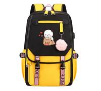 Nesthome Kawaii Bubu and Dudu Love Funny Gift Unisex Junge Mädchen Tagesrucksäcke Sehr Geeignet für Die Schule die Reisen Damen Freizeitrucksack Teenager Schule Bag