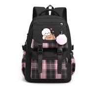 Nesthome Mädchen Bubu and Dudu I Love You Funny Gift Schultasche Campus Backpack Nylon Wasserdicht Daypacks Damen Freizeitrucksack Teenager Rucksäcke Modisch Schule Bag