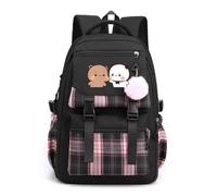 Nesthome Mädchen Bubu and Dudu I Love You Funny Gift Schultasche Campus Backpack Nylon Wasserdicht Daypacks Damen Freizeitrucksack Teenager Rucksäcke Modisch Schule Bag