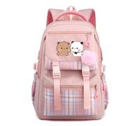 Nesthome Mädchen Bubu and Dudu I Love You Funny Gift Schultasche Campus Backpack Nylon Wasserdicht Daypacks Damen Freizeitrucksack Teenager Rucksäcke Modisch Schule Bag