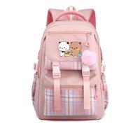 Nesthome Mädchen Bubu and Dudu Schultasche Campus Backpack Nylon Wasserdicht Daypacks Damen Freizeitrucksack Teenager Rucksäcke Modisch Schule Bag