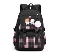Nesthome Mädchen Bubu and Dudu Süße Geschenke Schultasche Campus Backpack Nylon Wasserdicht Daypacks Damen Freizeitrucksack Teenager Rucksäcke Modisch Schule Bag