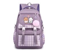 Nesthome Mädchen Bubu and Dudu Süße Geschenke Schultasche Campus Backpack Nylon Wasserdicht Daypacks Damen Freizeitrucksack Teenager Rucksäcke Modisch Schule Bag