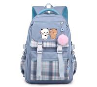 Nesthome Mädchen Bubu and Dudu Süße Geschenke Schultasche Campus Backpack Nylon Wasserdicht Daypacks Damen Freizeitrucksack Teenager Rucksäcke Modisch Schule Bag