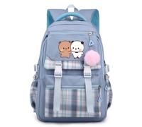 Nesthome Mädchen Bubu and Dudu Süße Geschenke Schultasche Campus Backpack Nylon Wasserdicht Daypacks Damen Freizeitrucksack Teenager Rucksäcke Modisch Schule Bag