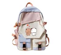 Nesthome Unisex Junge Mädchen Tagesrucksäcke Panda Bär Umarmung Bubu und Dudu Schulrucksack Anime Schulranzen Damen Wasserdicht Rucksack Teenager Schule Bag