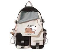 Nesthome Unisex Junge Mädchen Tagesrucksäcke Panda Bär Umarmung Bubu und Dudu Schulrucksack Anime Schulranzen Damen Wasserdicht Rucksack Teenager Schule Bag