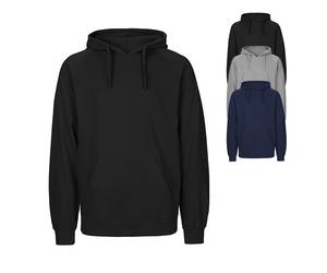 NET63101 Tiger Cotton by Neutral Unisex Tiger Baumwolle Kapuzensweatshirt Black S