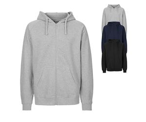 NET63301 Tiger Cotton by Neutral Unisex Tiger Baumwolle Kapuzenjacke Sport Grey S