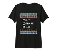 Nett Frech Weihnachten Aldo Hässlicher Pulli Premium T-Shirt