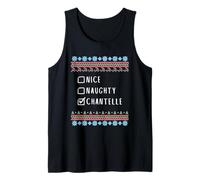 Nett Frech Weihnachten Chantelle Hässlicher Pulli Tank Top