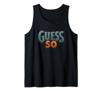 Nettes Guess So Speech Emblem Tank Top