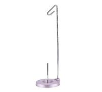 Nettoppo Roségoldener Spulenhalter Aluminium-Spulenhalter für Stick-, Näh- und Quiltgarn, Ganzmetall-Garnständer, Rosa