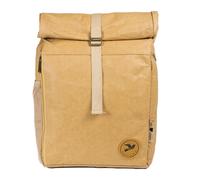 NEU PAPERO Rucksack YETI PRO EDITION 26 L DURCHDACHT aus Kraftpapier leicht, reißfest und wasserfest nachhaltig 0714637163877_hellbraun