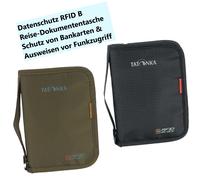 Travel Zip M RFID B Reisebörse black