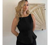 Neuankömmling Sommer Rückenfrei Schmetterling A-Linie Top für Damen