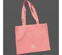 Neue AB-Seiten Segeltuch Tasche 39*32*1CM, rosa Umhängetasche, rosa beidseitiger Logo Shopper, Kosmetiktasche, großes Fassungsvermögen, Studenten Läss