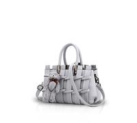 NICOLE & DORIS Neue Mädchen/Frauen süße Mode-Handtasche Messenger Bag Umhängetasche Schulter-Geldbeutel Tote Hellgrau