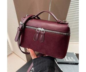Neue matte Patchwork Mini Handtasche Umhängetasche Handytasche, modische Pendlertasche