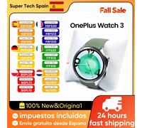 OnePlus Watch 3 SmartWatch Global Version Wear OS von Google 1,5 Zoll LTPO A0MOLED Display 5 Tage Akkulaufzeit 60S Health Check-In GPS Emerald Titanium